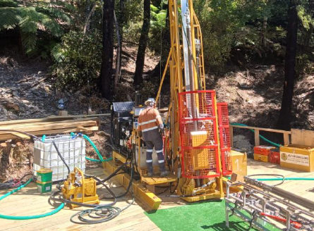 sams creek arsenic drilling